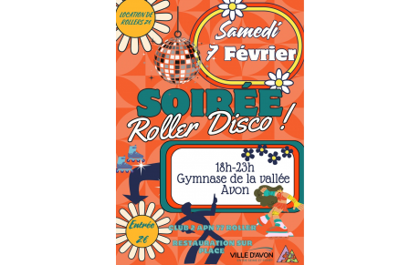 Soirée disco roller